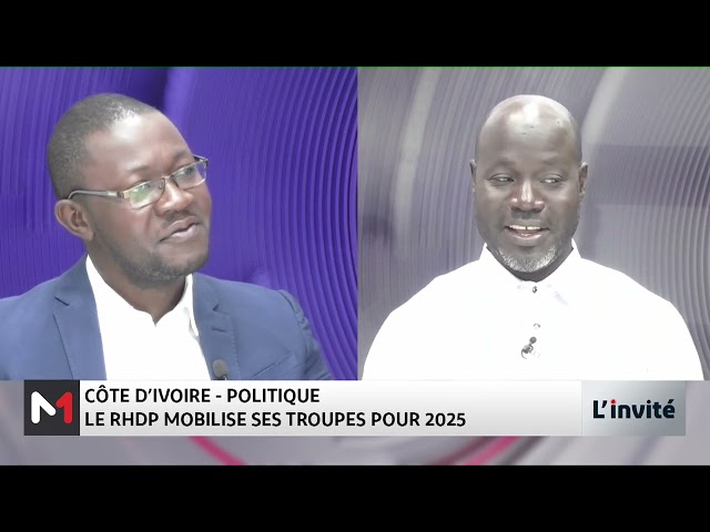 ⁣Côte d’Ivoire : Le RHDP mobilise ses troupes pour 2025, le point avec Coulibaly Doyéré