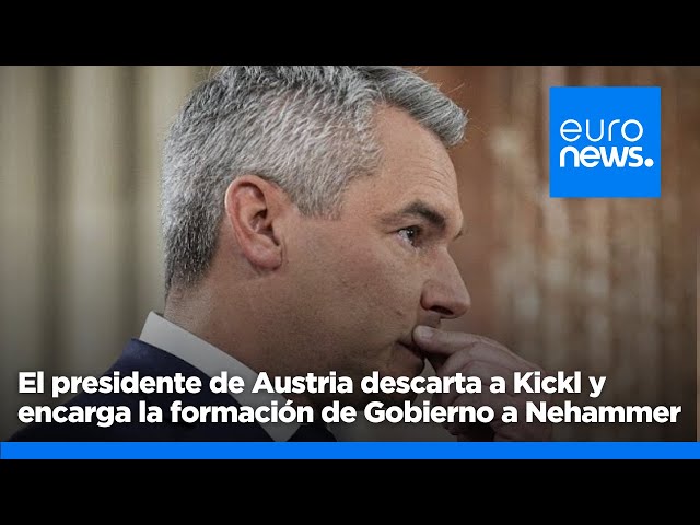 ⁣El presidente de Austria descarta a Kickl y encarga la formación de Gobierno al conservador …