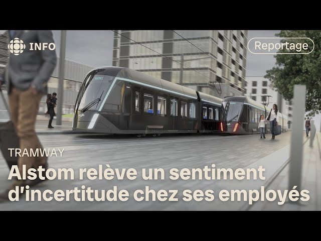 ⁣Contrat du tramway : Alstom relève un sentiment d’incertitude chez ses employés