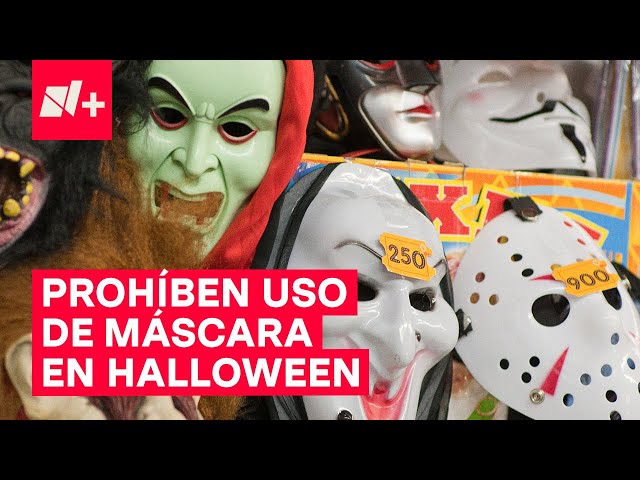 ⁣Prohíben uso de máscaras durante Halloween; habrá multas - N+