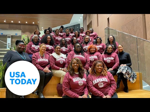 ⁣Black women take part in first-of-its-kind Harvard program | USA TODAY