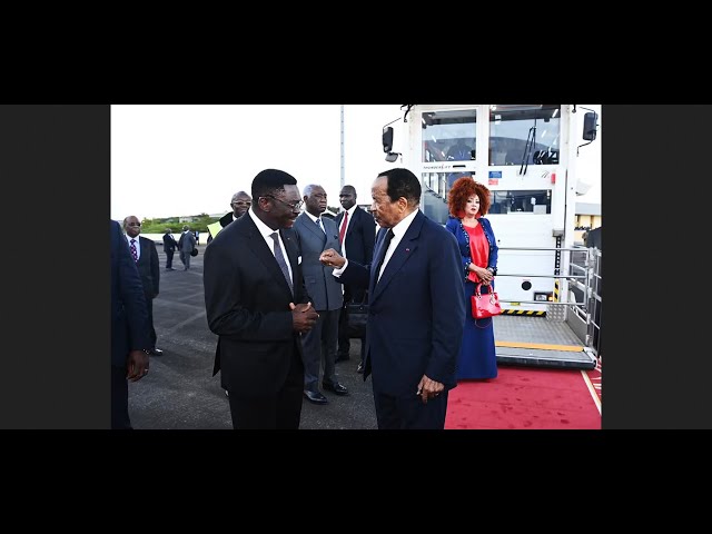 ⁣Paul Biya, de retour (enfin) au Cameroun !