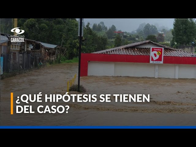 ⁣Menores de edad desaparecieron en Antioquia: habrían sido sorprendidos por creciente súbita