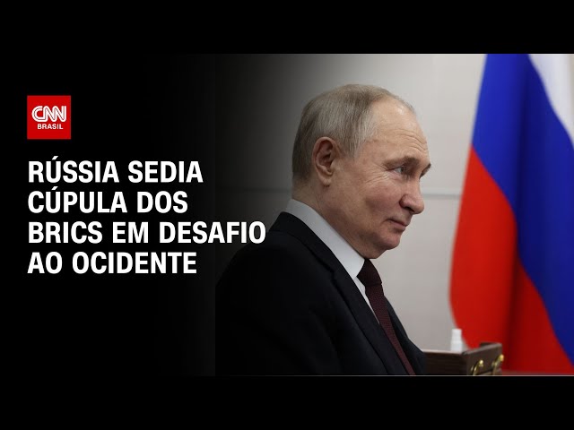 ⁣Rússia sedia cúpula dos Brics em desafio ao ocidente | BASTIDORES CNN