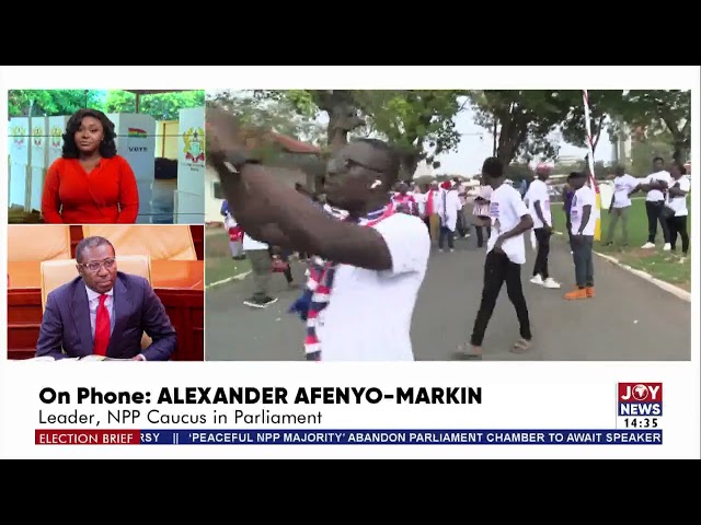 ⁣The Speaker addressed me as Majority Leader and NDC leader as Minority leader - Afenyo-Markin.