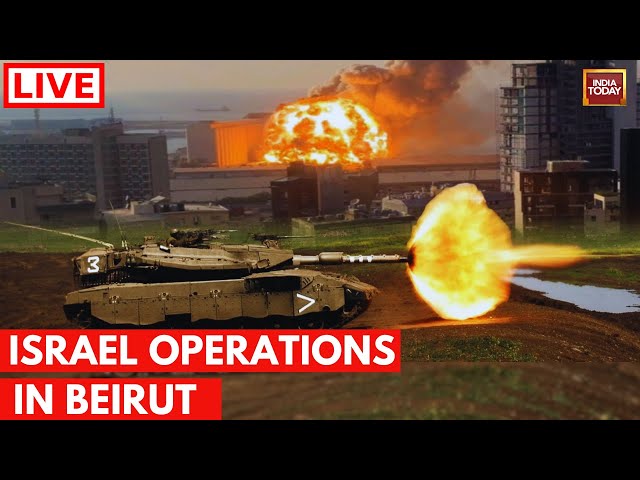 ⁣Israel Attack In Beirut Live: Israel Attack Lebanon's Beirut | Israel Vs Iran News Live | Hezbo