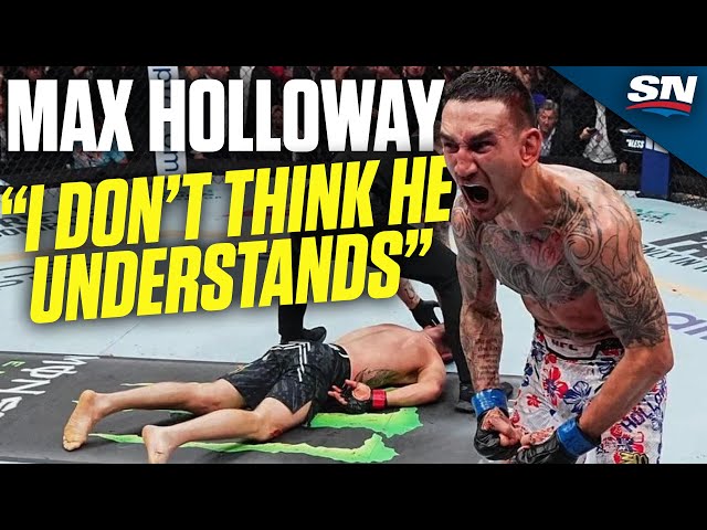 ⁣Max Holloway Reveals What Makes Ilia Topuria So Dangerous | UFC 308