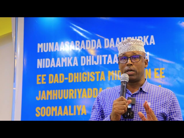 ⁣Wasaaradda Arrimaha Gudaha Galmudug ayaa Gaalkacyo ka furtay nidaamka Dhijitaalka ah ee dad dhigista