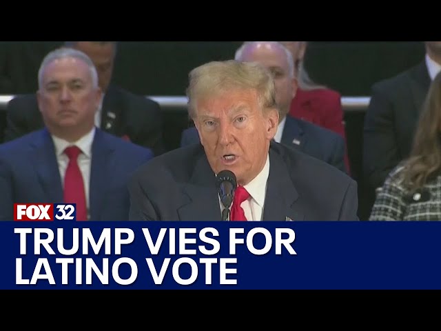 ⁣Trump hosts round table with Latino leaders