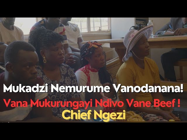 ⁣Mukadzi Nemurume Vanodanana! Vana Mukurungayi Ndivo Vane Beef | Chief Ngezi | Publicsphere