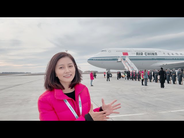 ⁣MiaoVlogs | On the ground: President Xi Jinping's arrival in Kazan