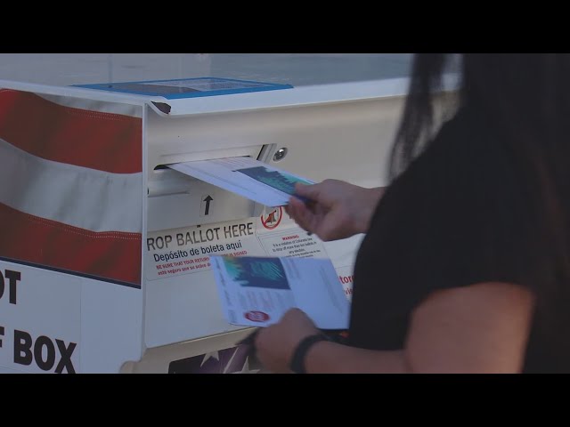 ⁣Voters in Colorado can now drop off their ballots ahead of Election Day