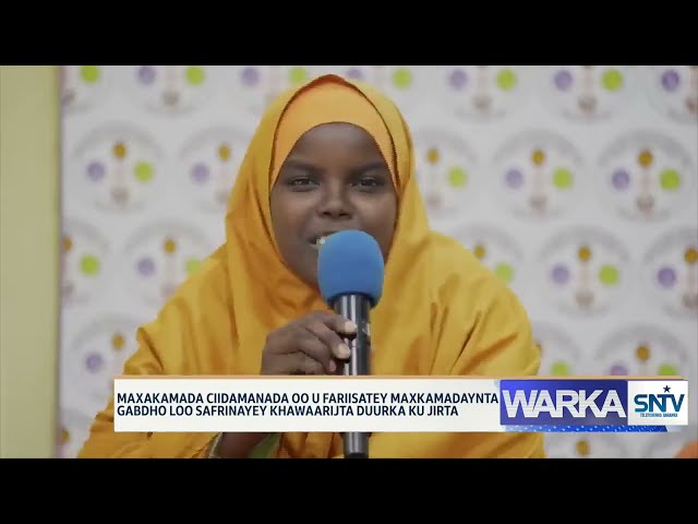 ⁣WARKA HABEEN EE Telefishinka Qaranka Soomaaliyeed 22.10.2024