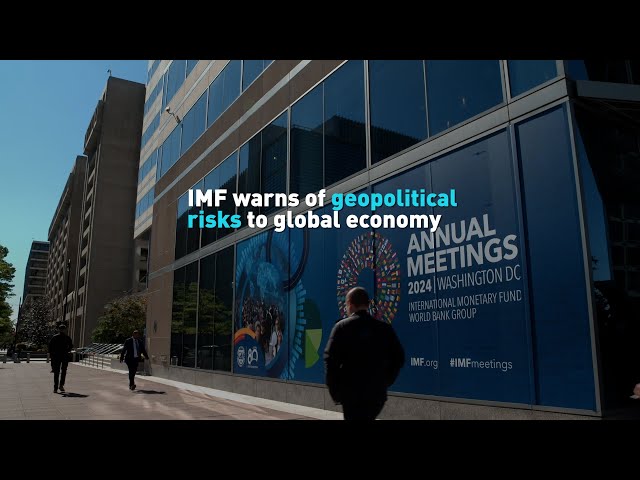 ⁣IMF warns of geopolitical risks to global economy