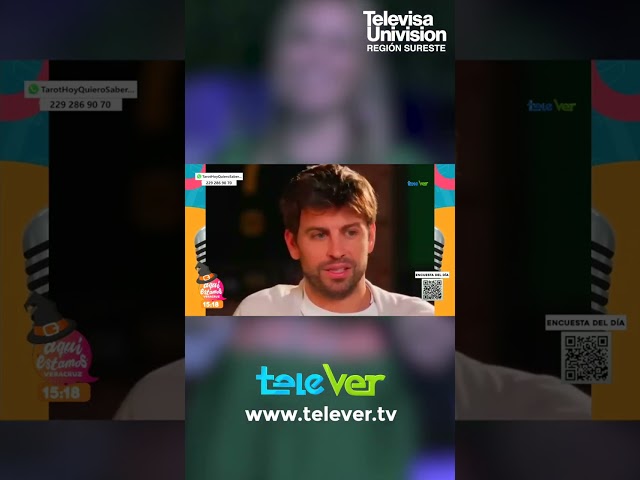 ⁣Pique sale a hablar y da su versión sobre la relación que tuvo con Shakira.