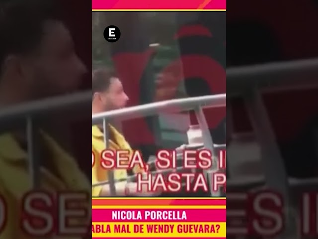 ⁣Nicola Porcella ¿habla mal de Wendy Guevara? Así reaccionó la influencer