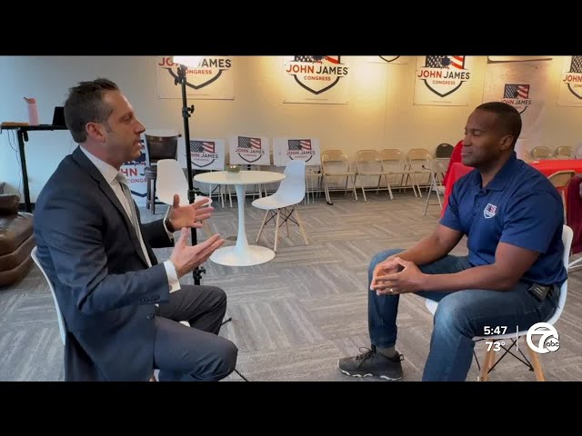 ⁣One-on-one with Rep. John James on the economy, election integrity & more