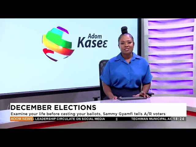 ⁣Adom TV Evening News (22-10-24)