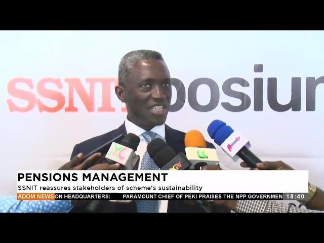 ⁣SSNIT reassures stakeholders of scheme's sustainability- Adom TV Evening News (22-10-24)