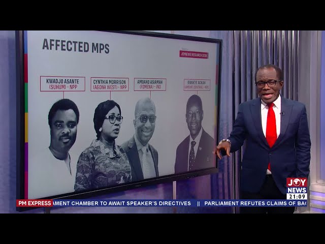 ⁣The Parliament Gridlock: A constitutional crisis averted? | PM Express with Evans Mensah (22-10-24)