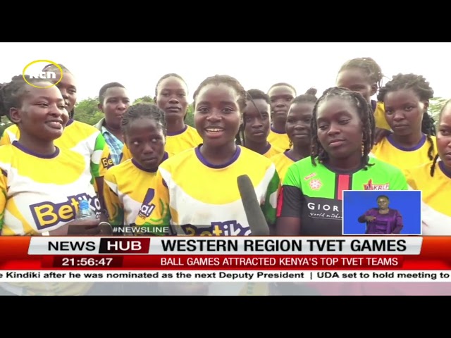 ⁣Western region TVET games ends, winners now eye Siaya games