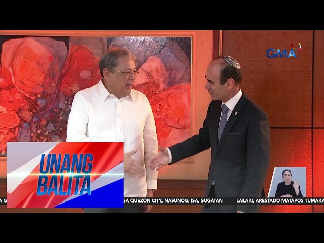 ⁣Israel Ambassador to the PH Ilan Fluss, bumisita sa GMA Network | Unang Balita