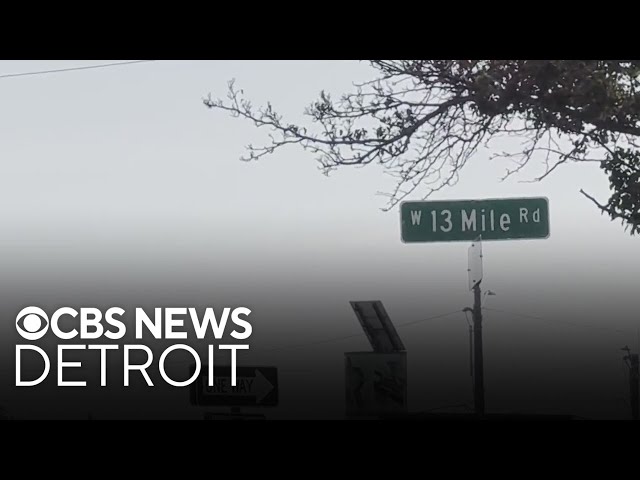 ⁣Police search for suspects in Detroit-area car chase, shooting