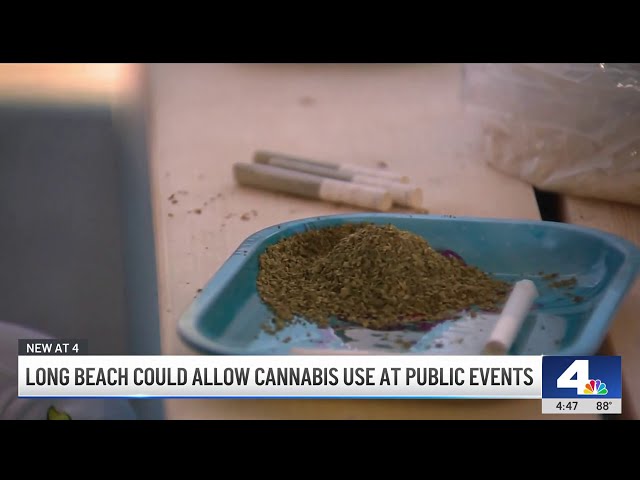 ⁣Long Beach considers allowing cannabis use at public events