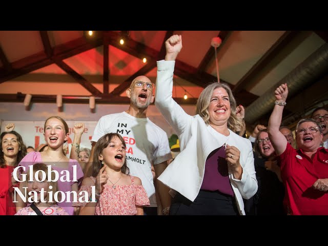 ⁣Global National: Oct. 22, 2024 | What New Brunswick Liberals' win means for Trudeau, federal br