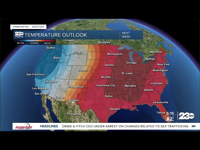 ⁣23ABC Evening weather update October 22, 2024