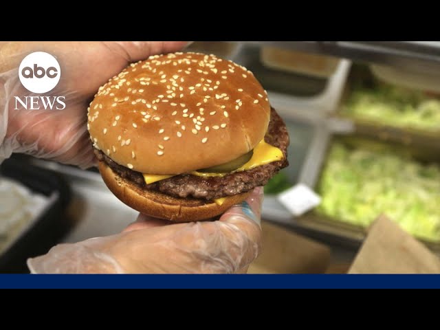 ⁣1 dead, 49 sickened in E. coli outbreak linked to McDonald's Quarter Pounders: CDC