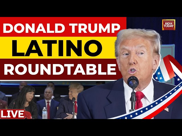 ⁣LIVE: Donald Trump Latino Round Table In Miami | Trump Speech | US Elections