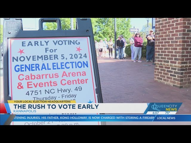 ⁣Voting patterns seem to be shifting in favor of early voting