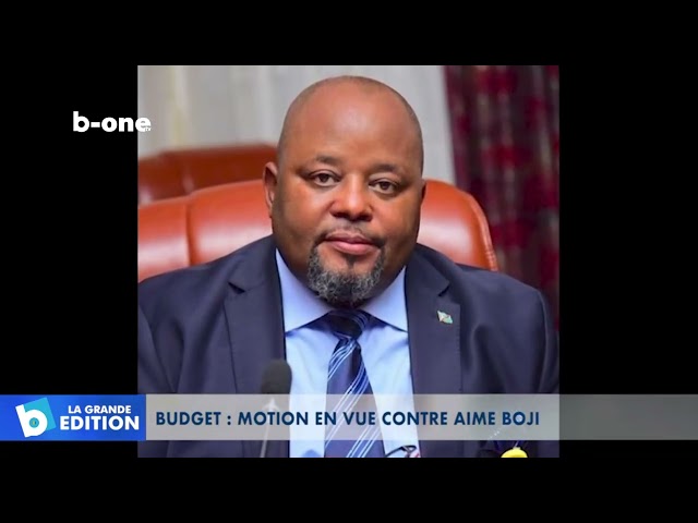 ⁣Le ministre d'État, ministre du Budget, Aimé Boji, est sur un siège éjectable.