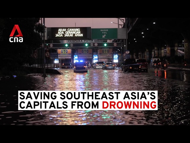 ⁣Saving Southeast Asia's capitals from drowning