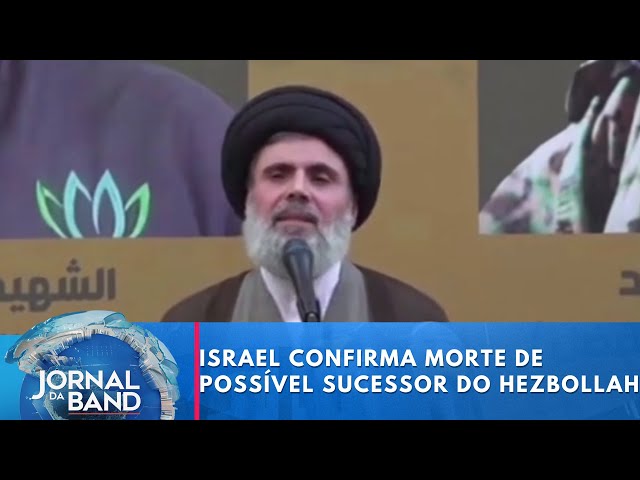 ⁣Israel confirma morte de possível sucessor do líder do Hezbollah | Jornal da Band