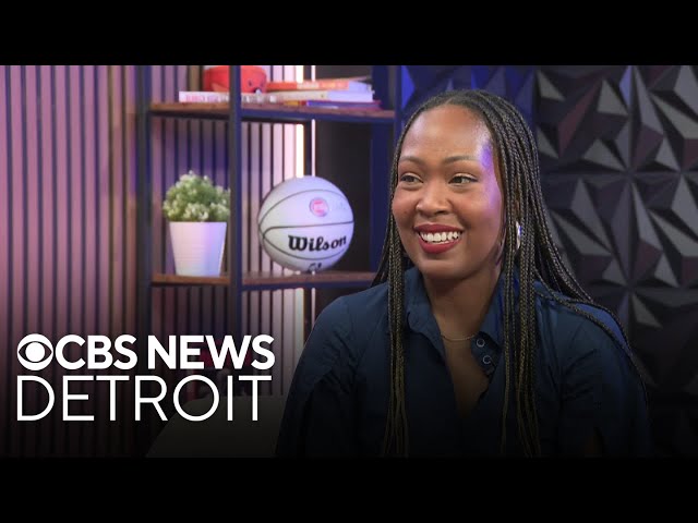 ⁣Melanie Harris talks new role with Detroit Pistons, making history