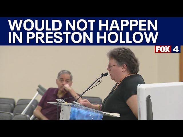 ⁣Emotional testimony in Dallas development dispute