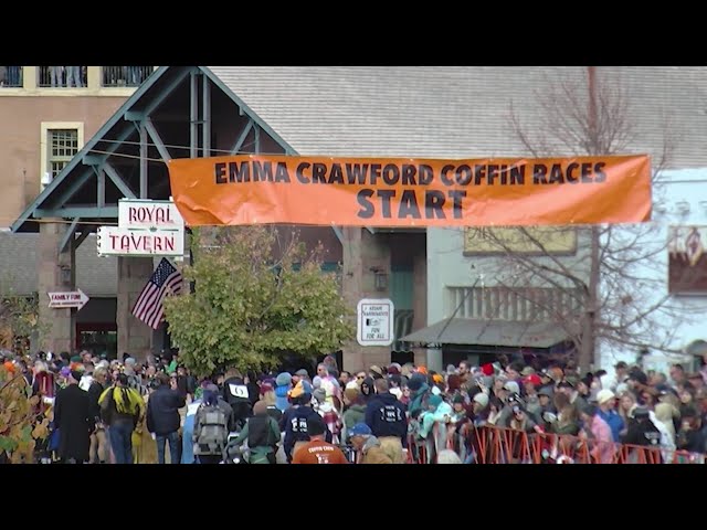 ⁣Manitou Springs hosts coffin races