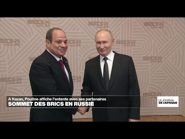 ⁣Sommet des BRICS : À Kazan, Poutine affiche l'entente avec ses partenaires • FRANCE 24