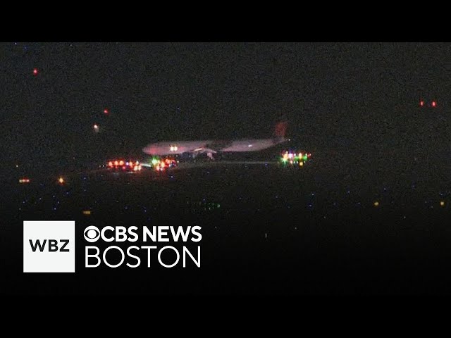 ⁣FAA investigating Delta flight engine fire at Logan Airport