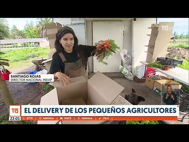 ⁣El delivery de los pequeños agricultores: canastas de hasta 12 productos