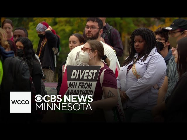 ⁣12 buildings shut down, speaker postponed due to protest at U of M