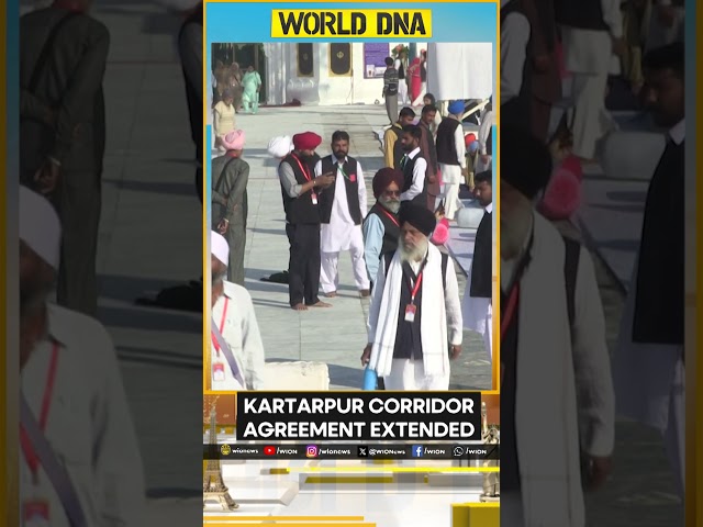 ⁣India, Pakistan Renew Kartarpur Corridor Agreement | World DNA | WION Shorts