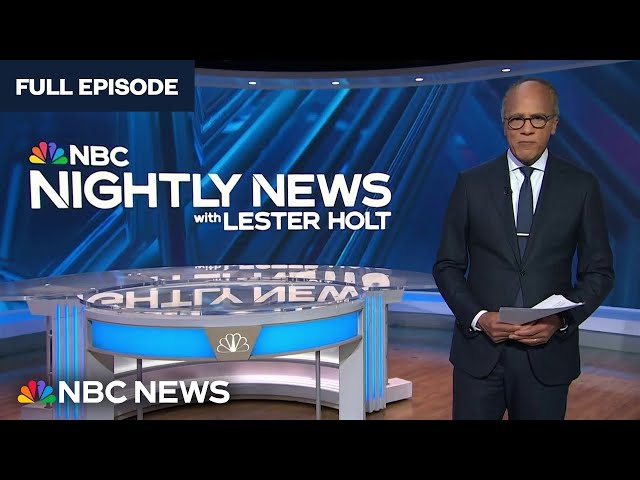 ⁣Nightly News Full Broadcast - Oct. 22