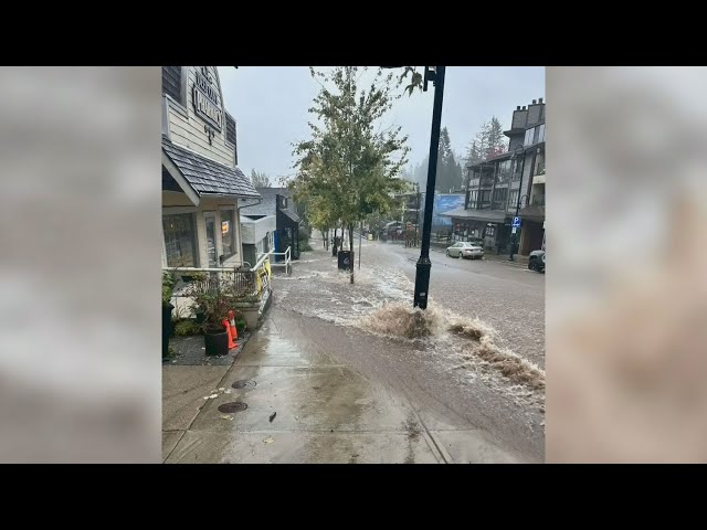 ⁣Flooding in North Vancouver forces business to shut its doors