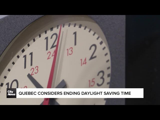 ⁣Quebec considers abolishing Daylight saving time