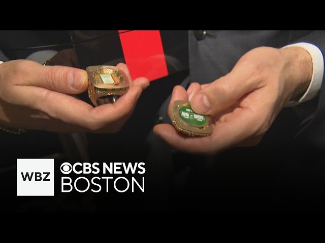 ⁣An inside look at the Celtics' 2024 Championship rings