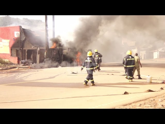 ⁣ELEVEN DEAD, MANY INJURED AFTER FUEL TANKER FIRE IN WAKISO DISTRICT