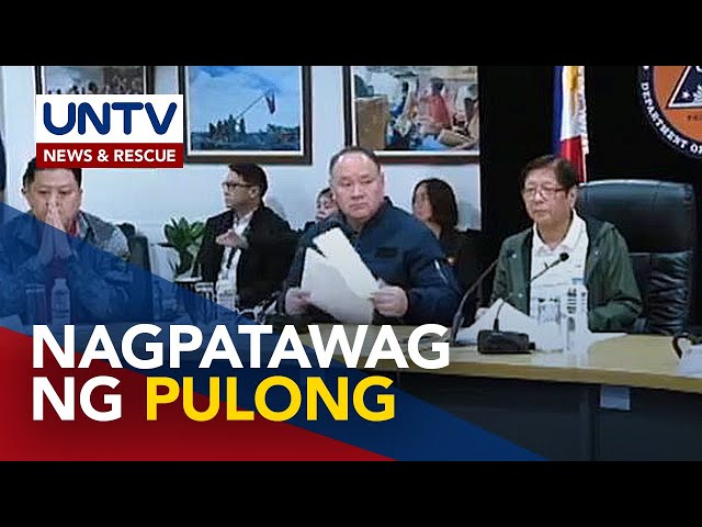 ⁣PBBM pinulong ang mga kinauukulang ahensya kaugnay sa epekto ng Bagyong #KristinePH